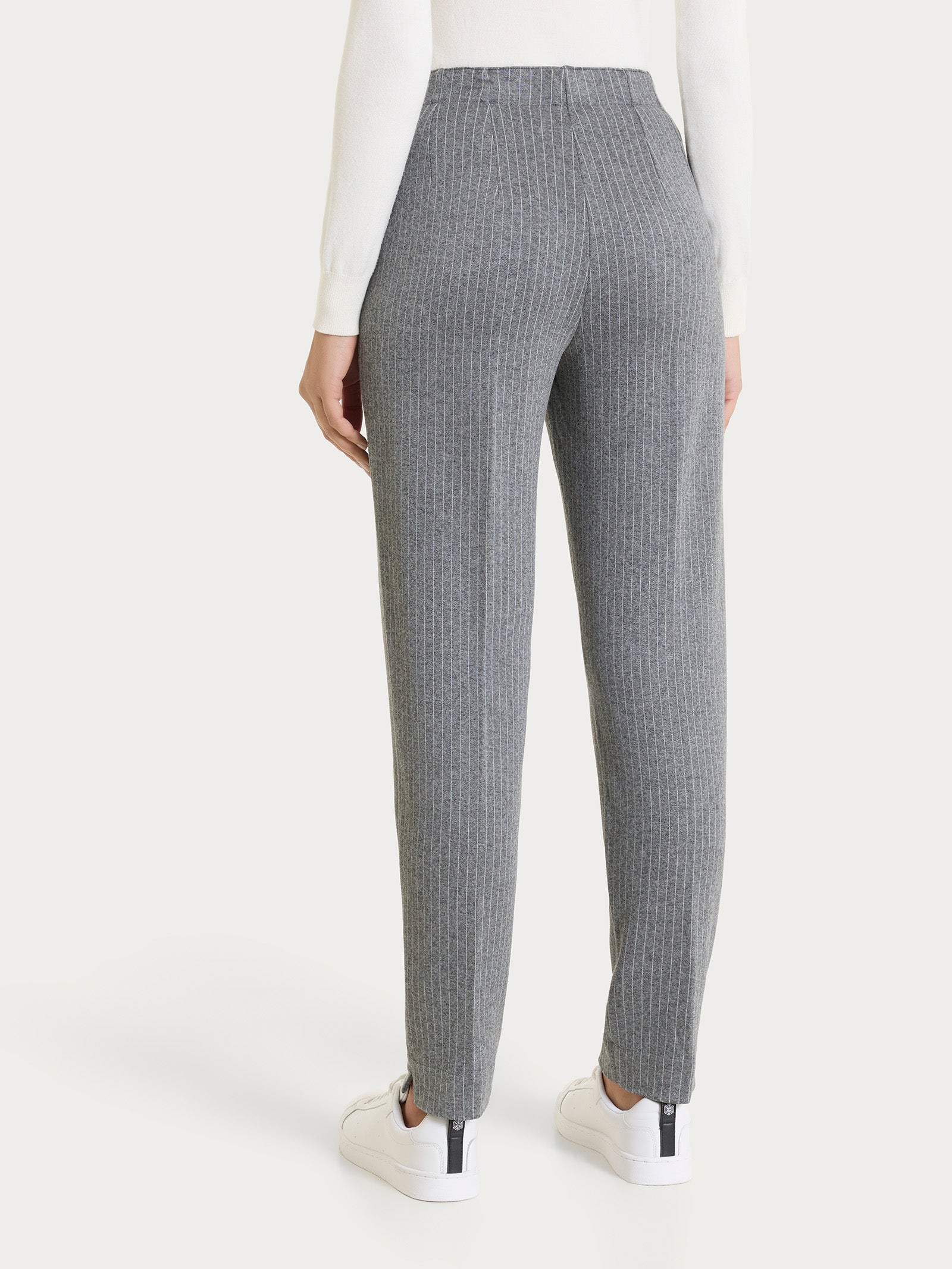 Ragno Eco Jacquard Pantalone Sigaretta Ardesia Mel skinny