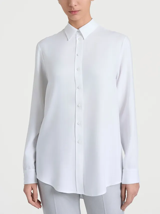 Ragno Winter EcoSeta Camicia Bianco morbida