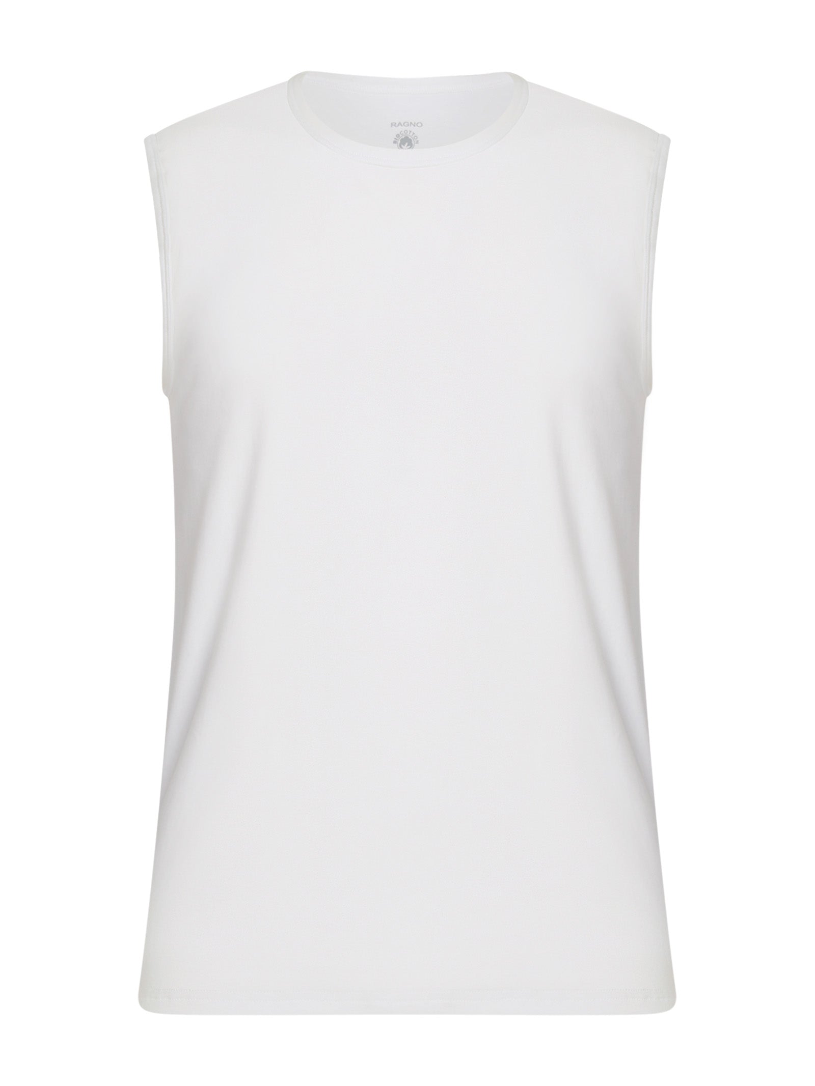 Ragno Comfort Canottiera Uomo Bianco in cotone