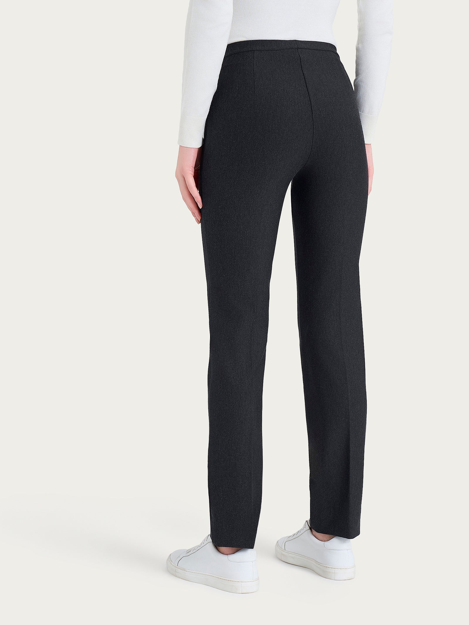 Ragno Compact The Straight Leg pantalone modellante oscuro mel.