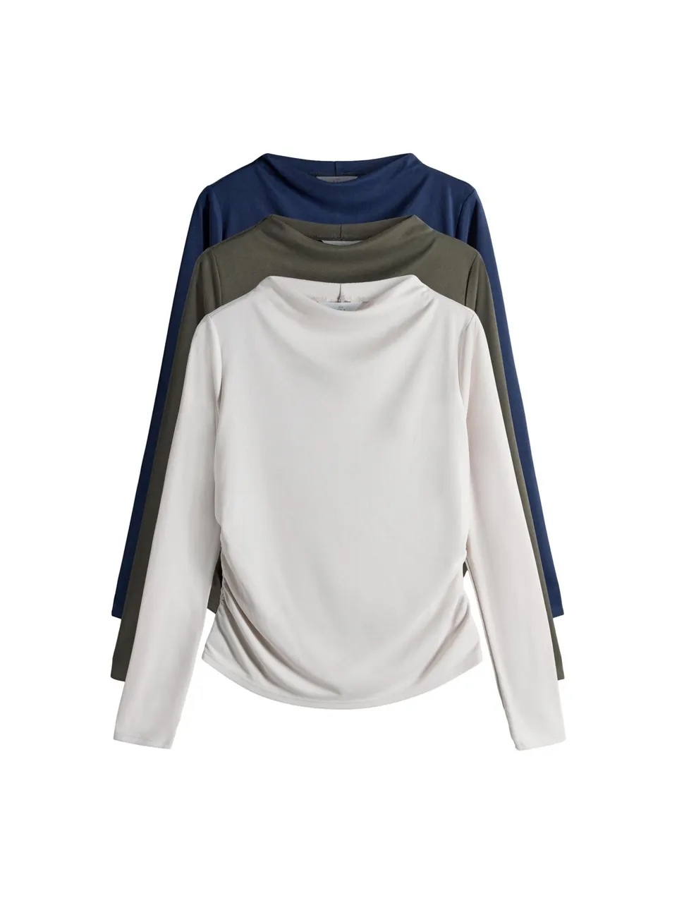 Next The Set Top drappeggiato maniche lunghe 3 pezzi