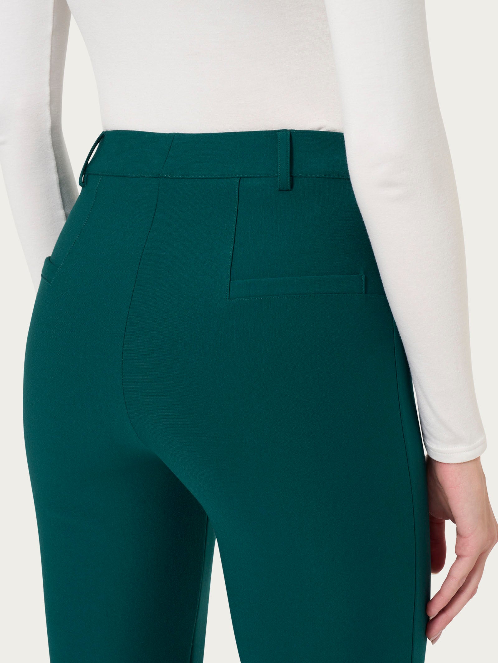 Ragno Compact The Flare pantalone donna verde Rain Forest