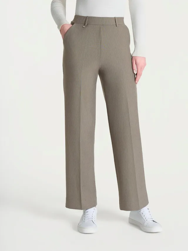 Ragno Compact pantalone ampio caviglia grigio