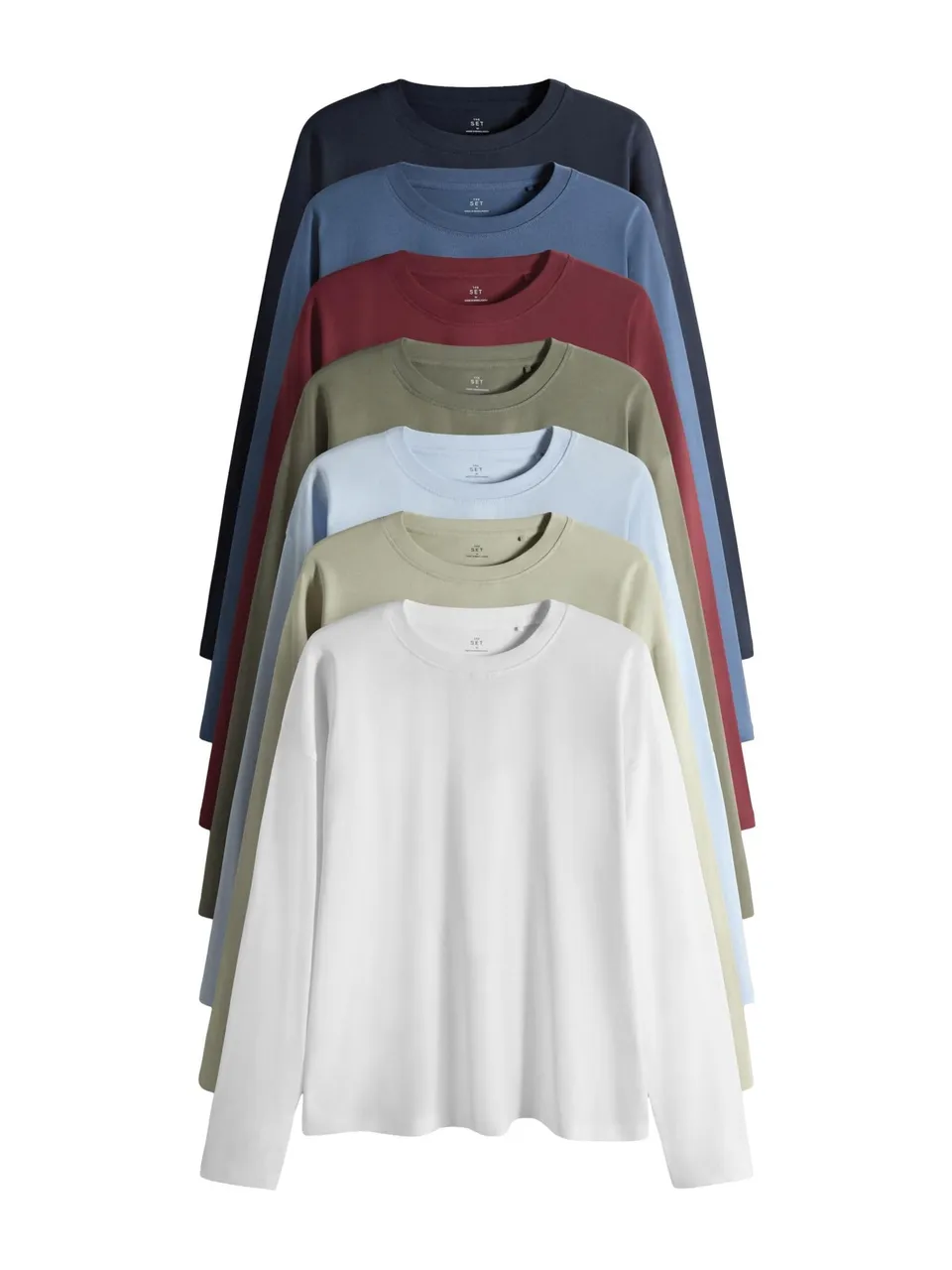 Geo Next The Set maglietta maniche lunghe 7 pezzi uso quotidiano