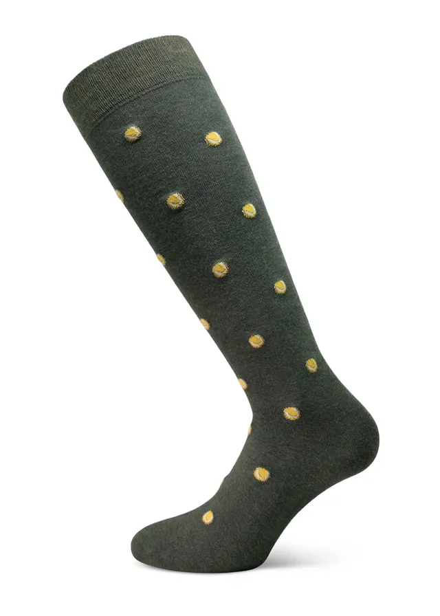 Philippe Matignon Wimbledon calza lunga uomo cashmere