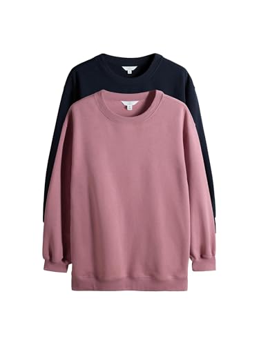 Geo Next The Set 2 Felpe Girocollo Lunghe Donna
