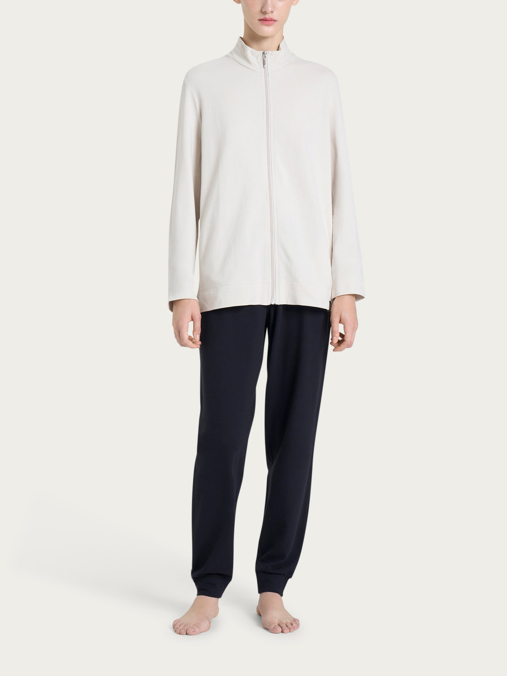 Ragno Eco Cotton tuta pigiama piquet champignon