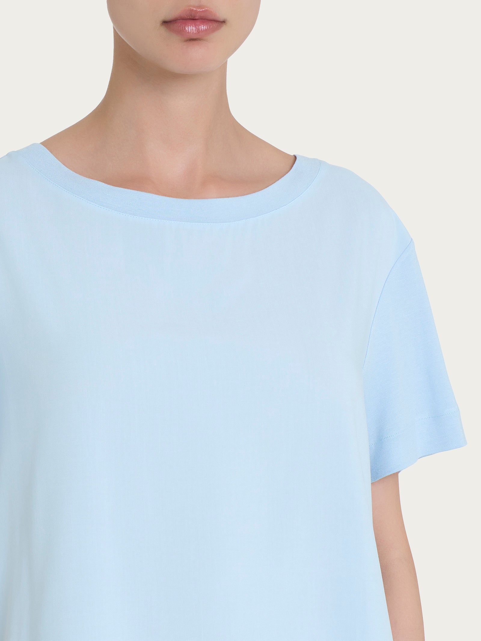Ragno Viscosa Summer Barchetta Maglietta Skyway Fresca