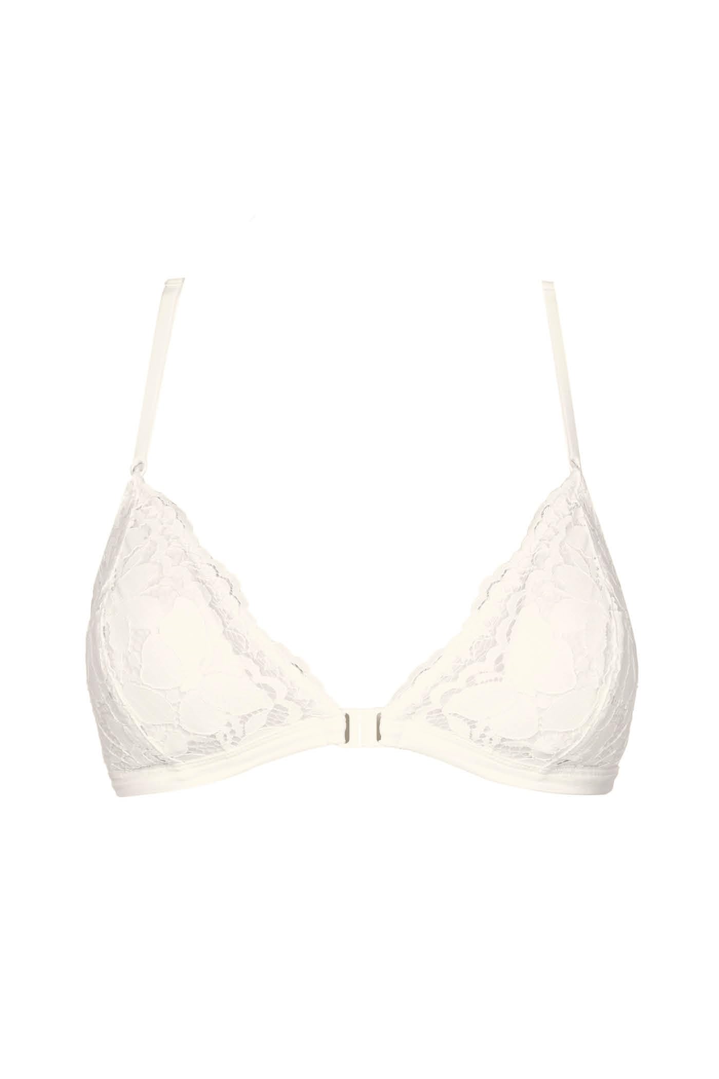 Goldenpoint Aura Triangolo Pizzo Macramè Donna Imbottito