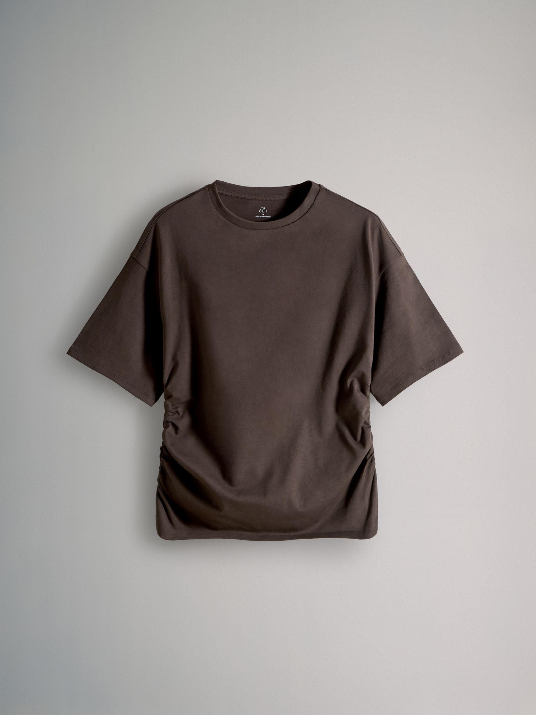 Geo Next The Set t-shirt arricciata manica corta 3 pezzi cotone