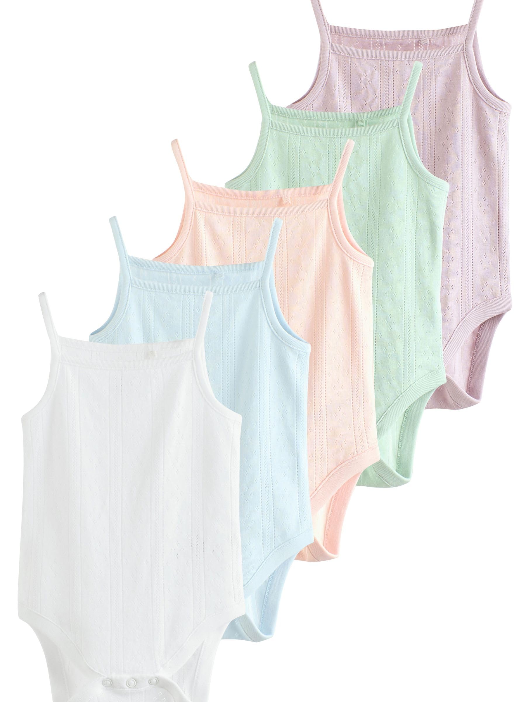 Next Body Canotta Neonato Cotone Taglia 50 5 Pezzi
