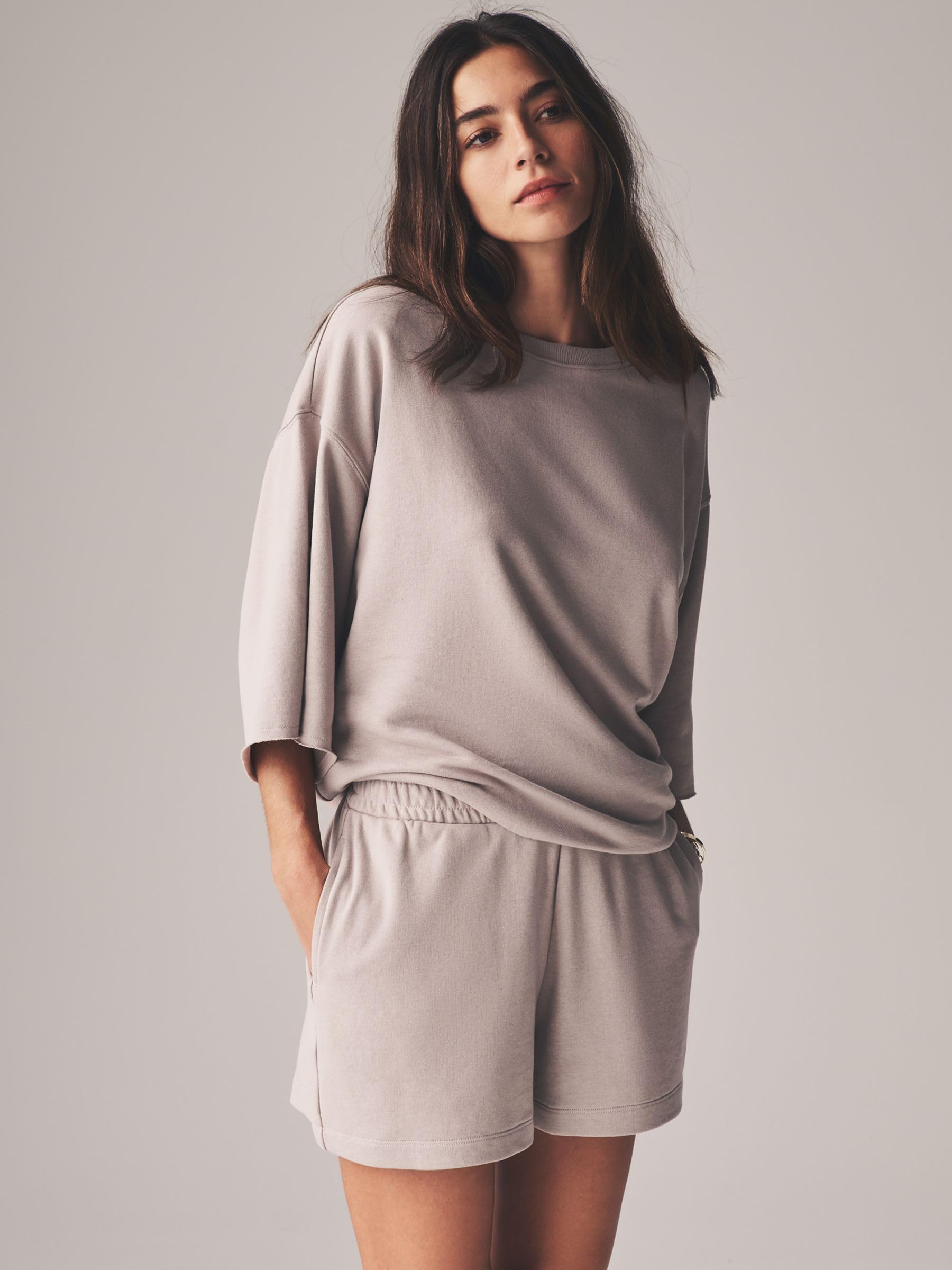 Geo Next The Set completo felpa manica corta shorts uso quotidiano