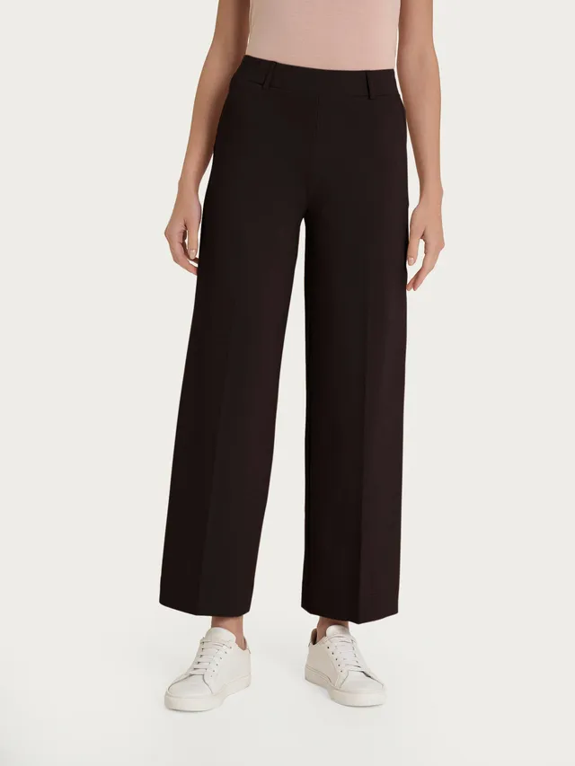 Ragno Compact Light Pantalone Ampio Chocolate Torte wide leg