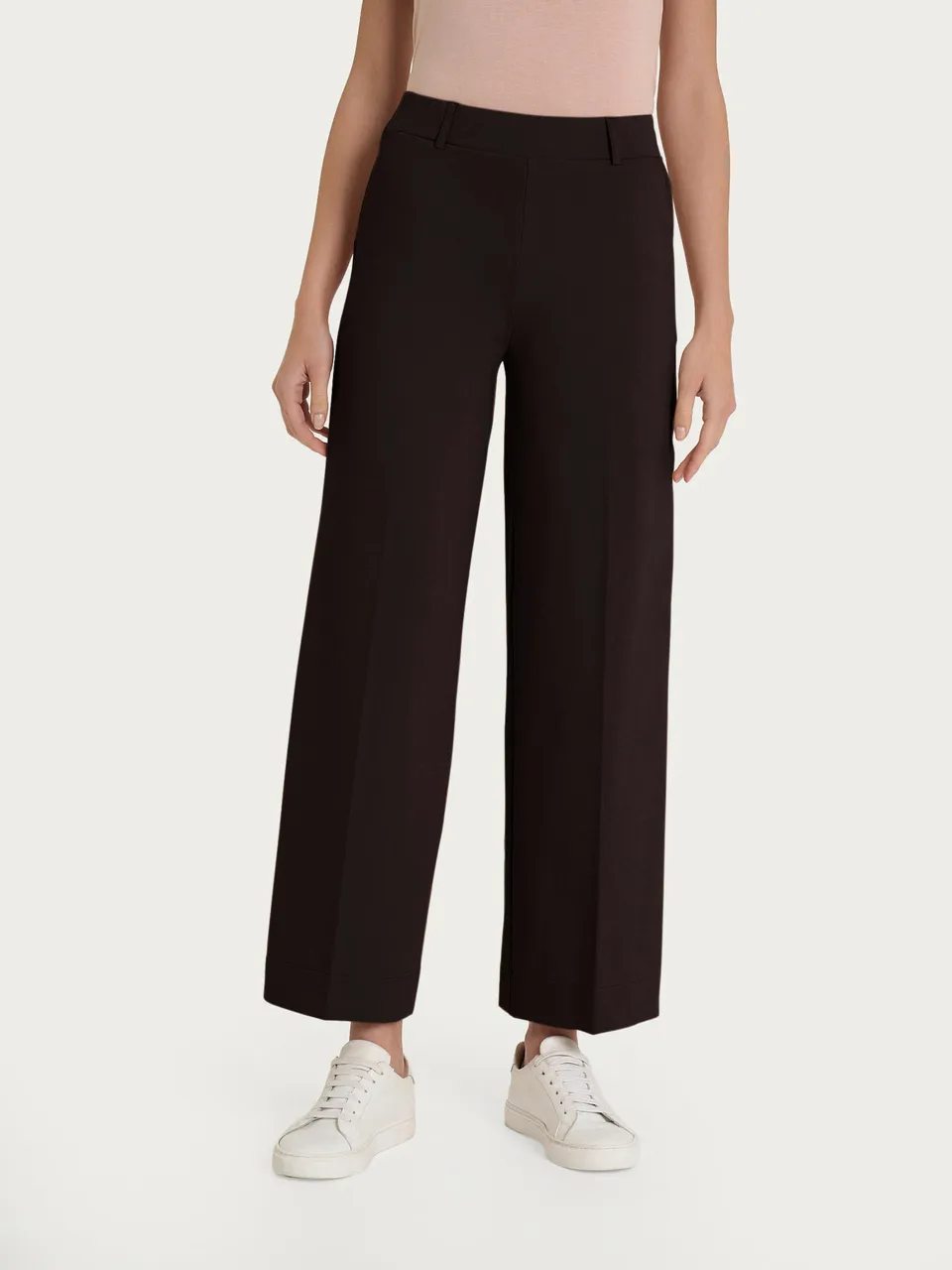 Ragno Compact Light Pantalone Ampio Chocolate Torte wide leg