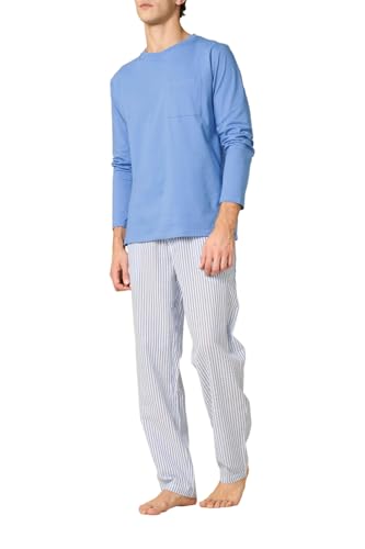Goldenpoint Stripes Pigiama Lungo Uomo Cotone a Righe