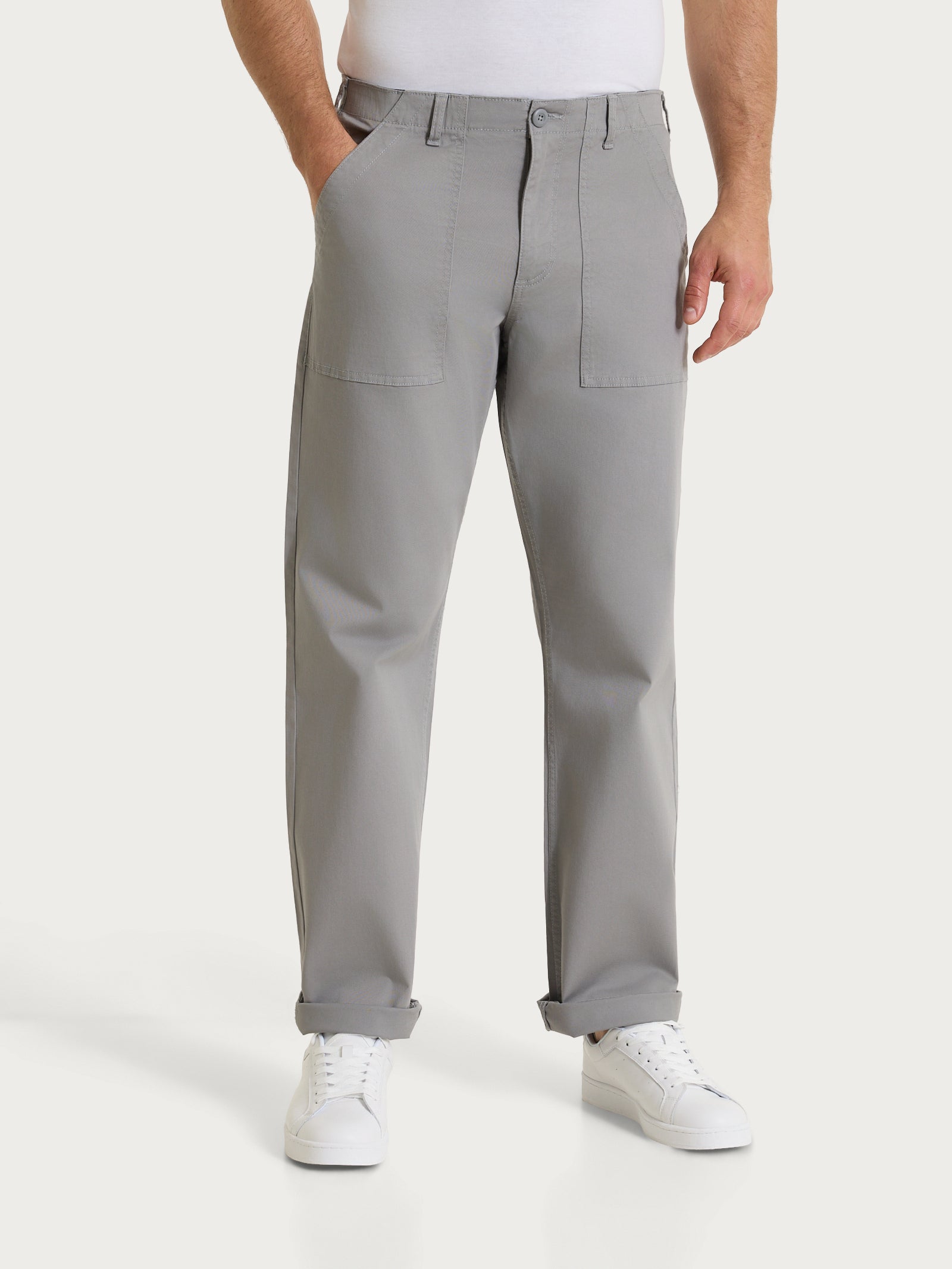 Ragno Explorer pantalone lungo cotone pietra