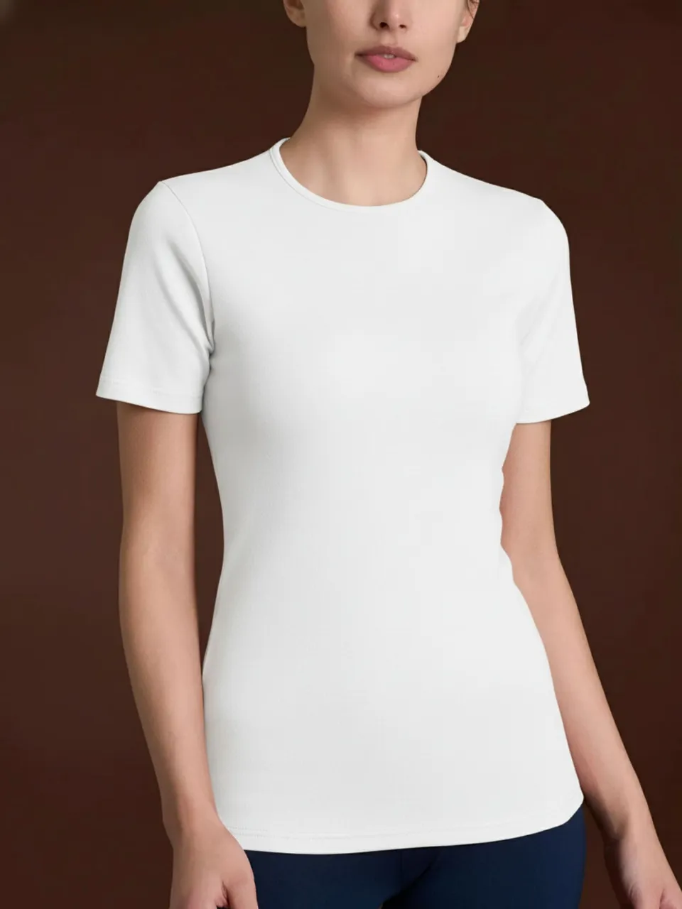 Ragno Thermo Cotton Maglietta Girocollo Bianco in Cotone