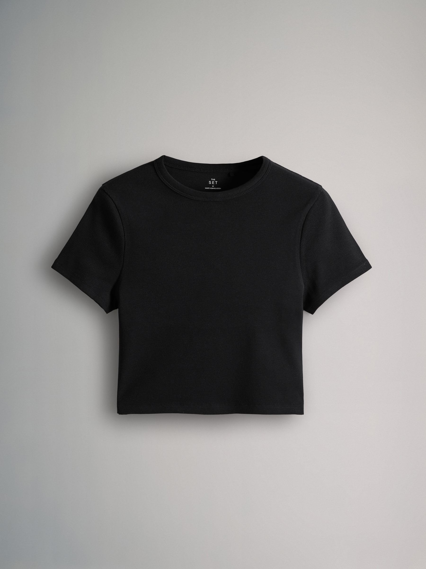 Next The Set t-shirt crop donna coste 4 pezzi aderenti