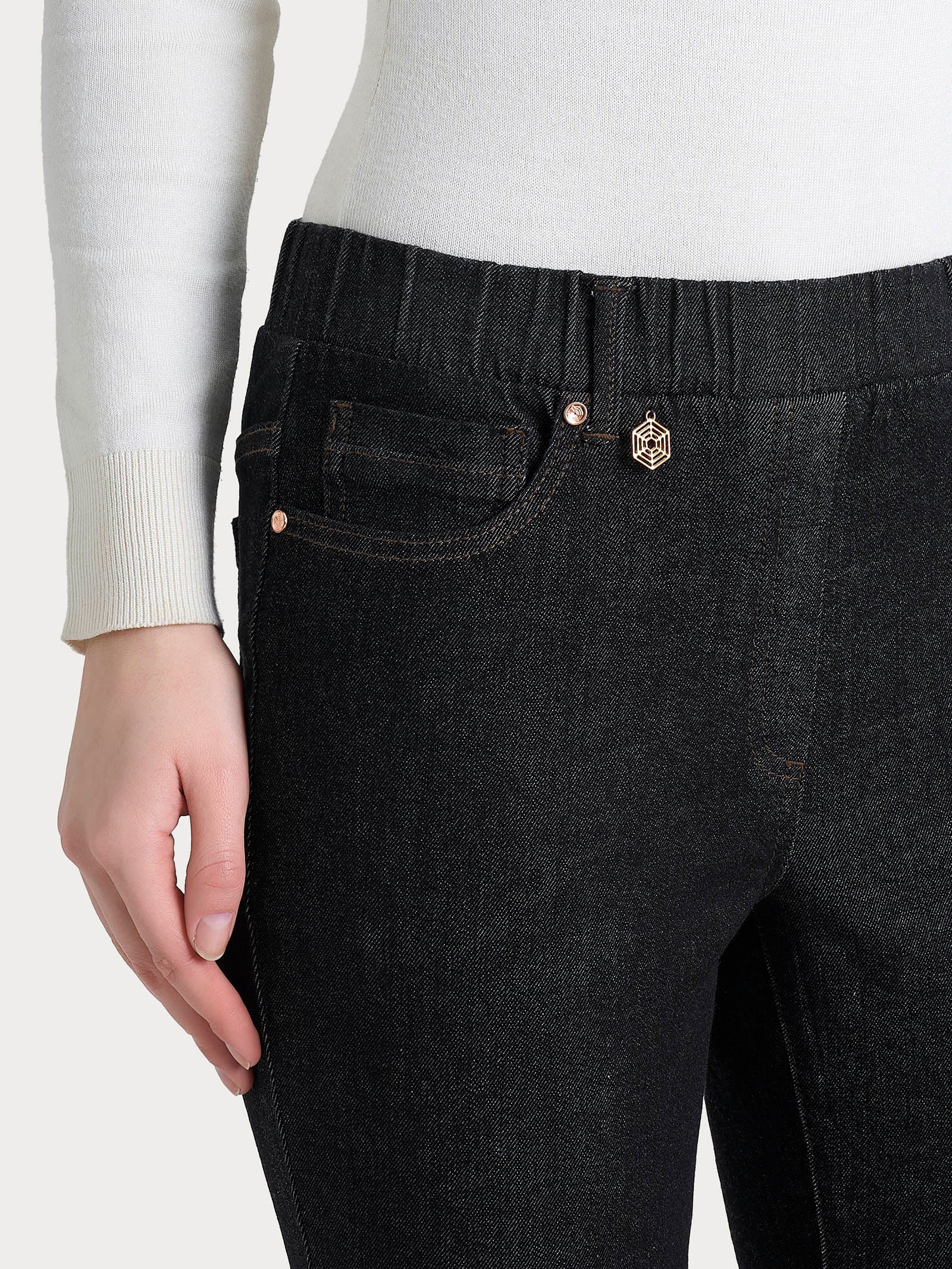 Ragno Heritage Denim jeans dritto gray black straight leg