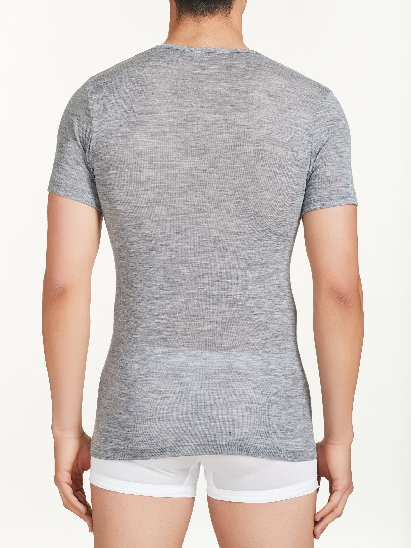 Ragno Wonderwool maglietta uomo vapore lana pura