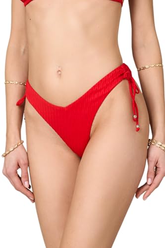 Goldenpoint Waves Slip Bikini Sgambato Jacquard Tinta Unita