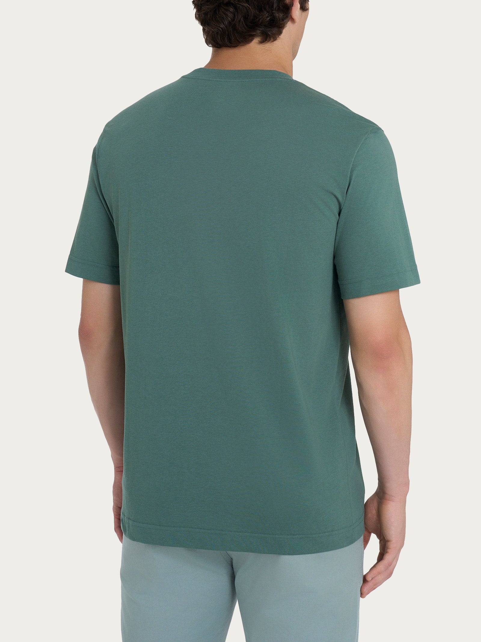 Ragno SL Girocollo t-shirt cotone verde Dark Forest traspirante