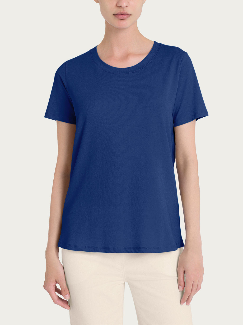 Ragno Ultralight Crew-Neck maglietta mirtillo manica corta cotone