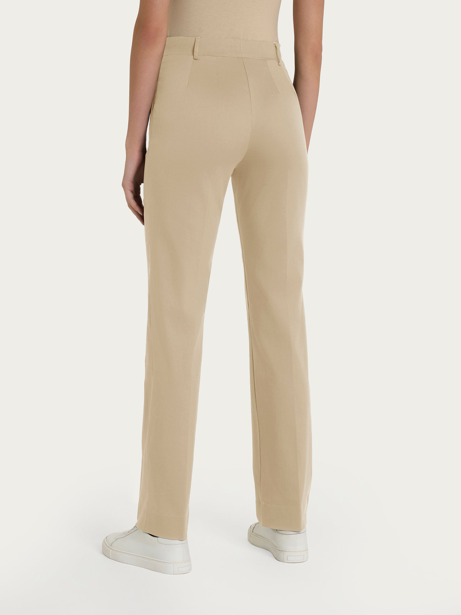 Ragno Satin Power The Straight Leg pantalone Irish Cream cotone