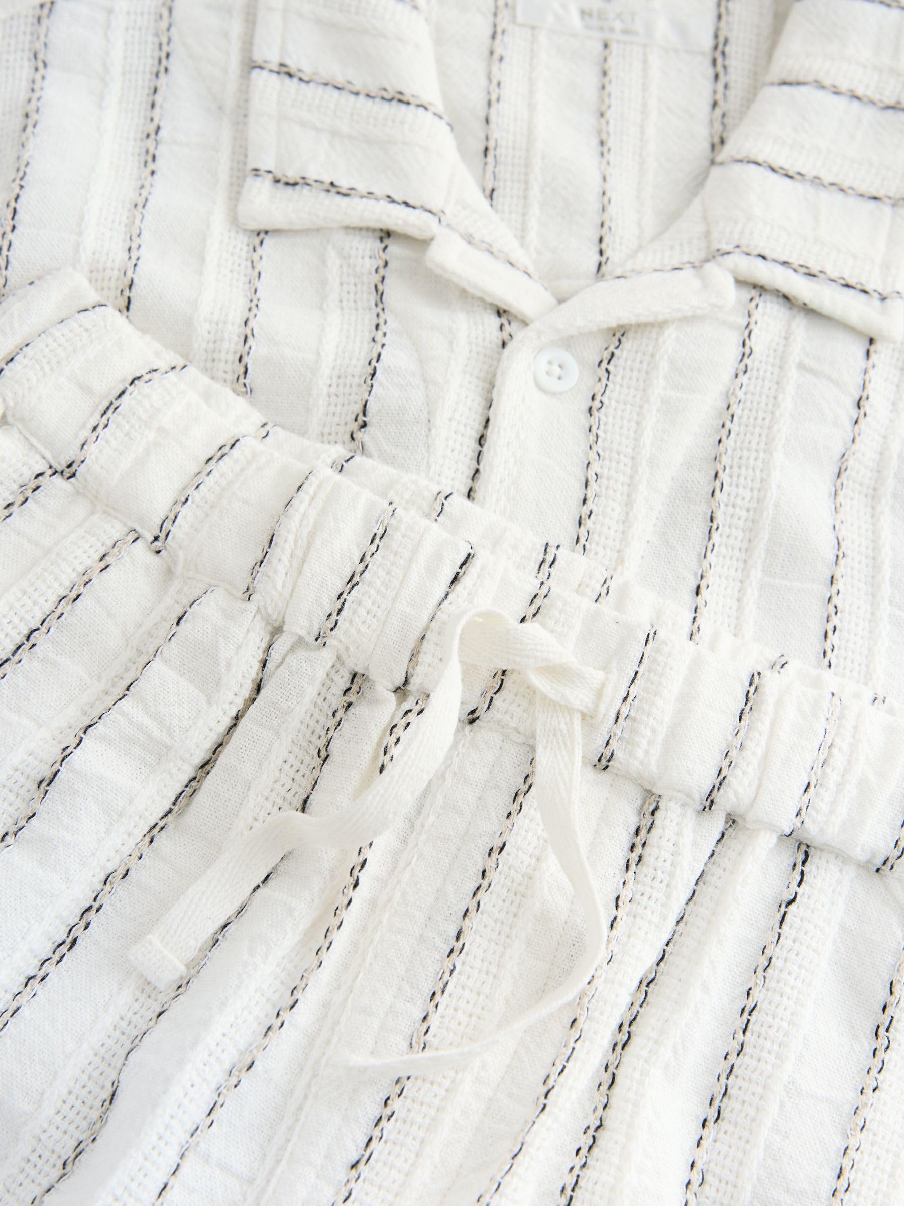 Next completo camicia shorts bambino 122 righe