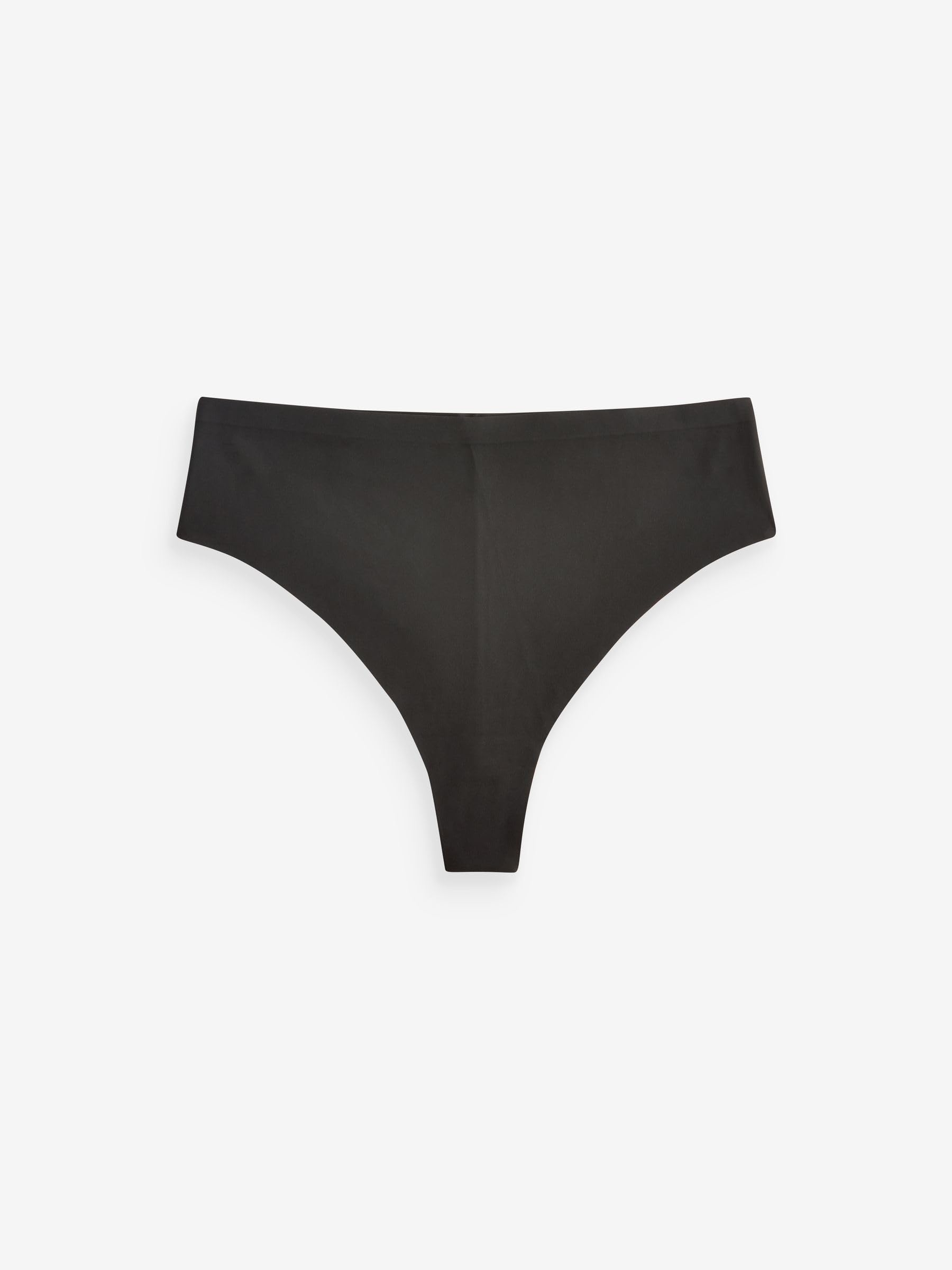 Next perizomi vita alta 3 paia neri bianchi nude invisibili