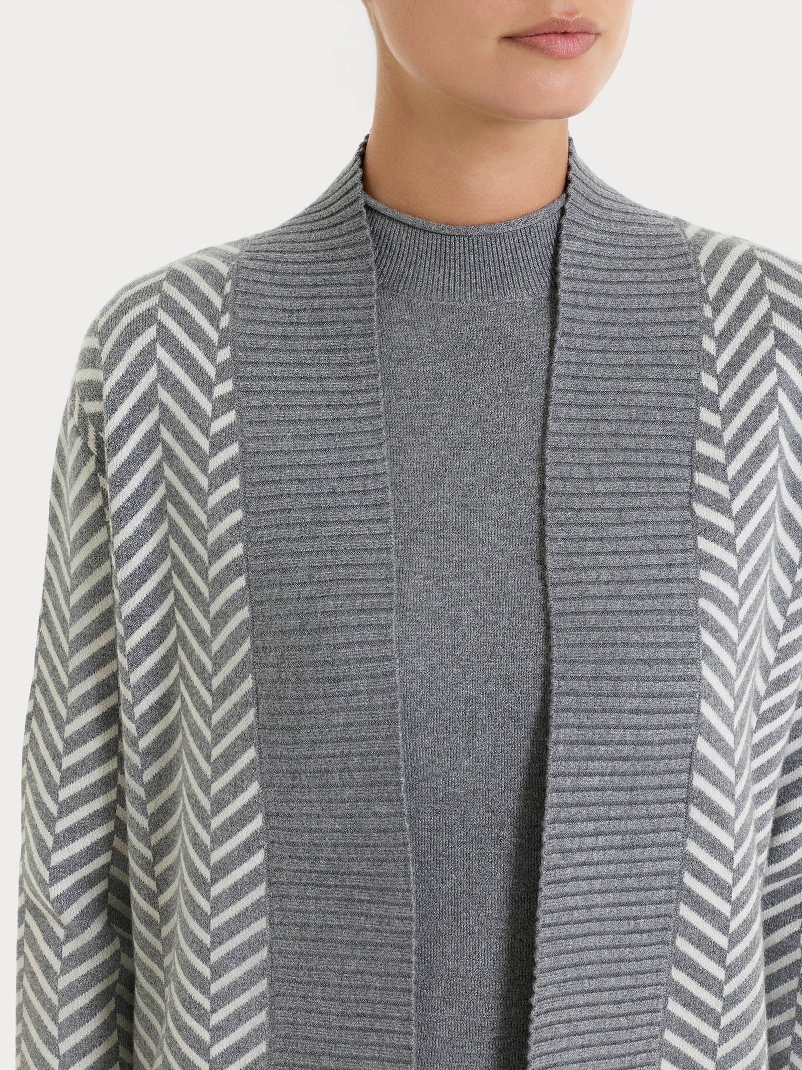 Ragno Super Soft Cardigan Aperto Fant. Ferro Viscosa