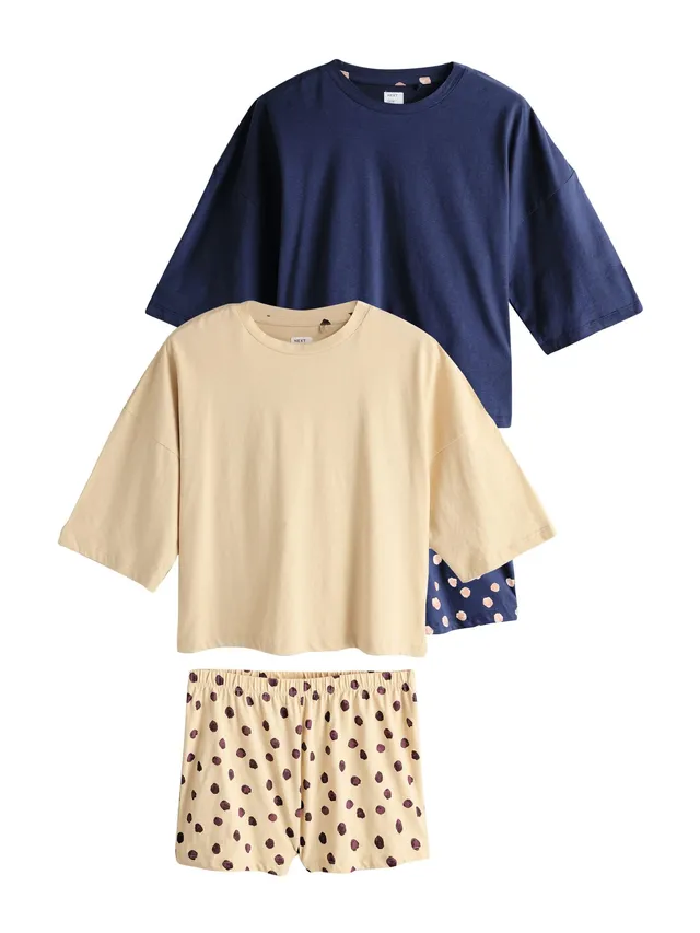 Next 2 pigiami corti donna XL confezione cotone