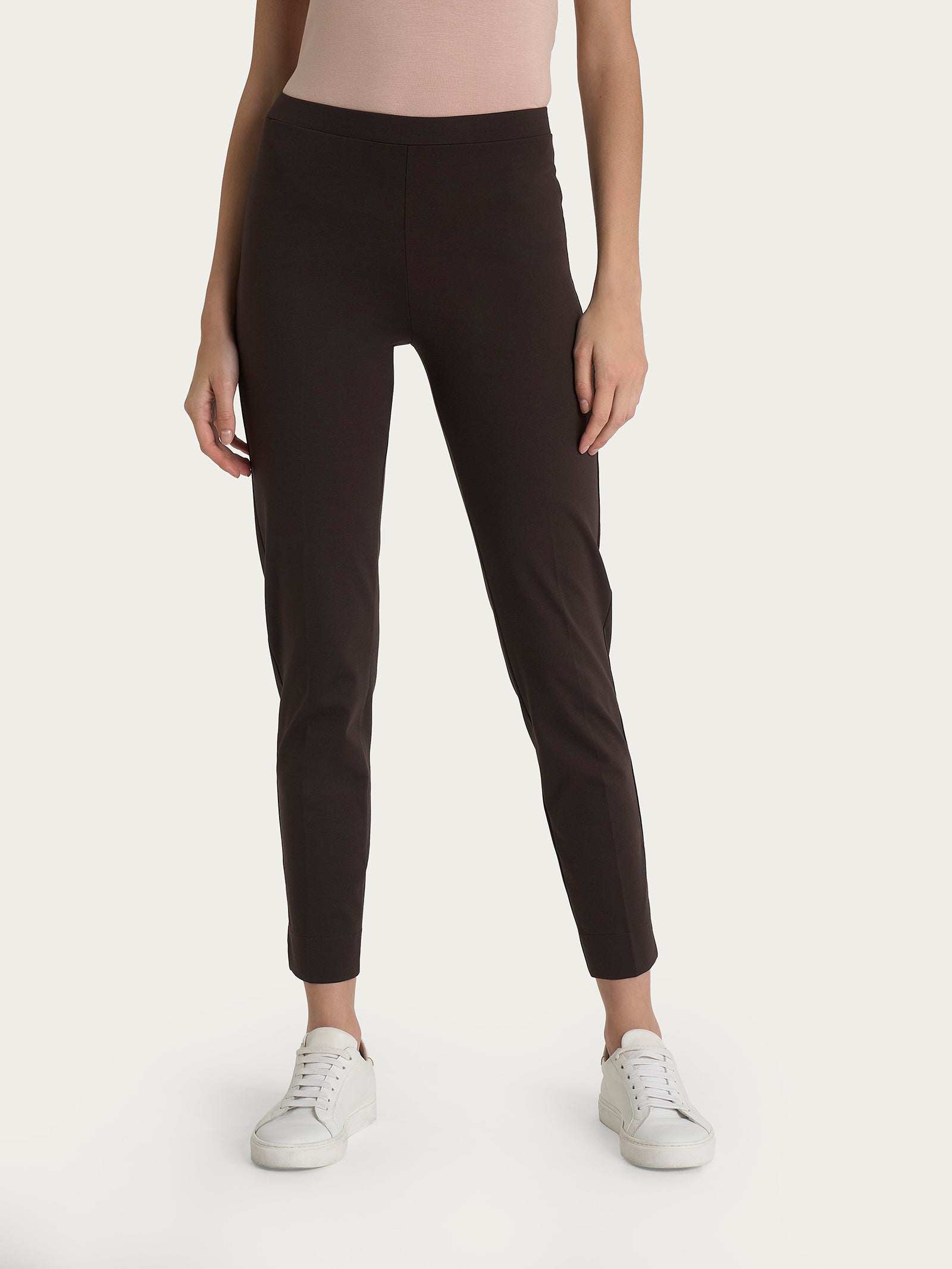 Ragno Compact Light pantalone capri Chocolate Torte cotone