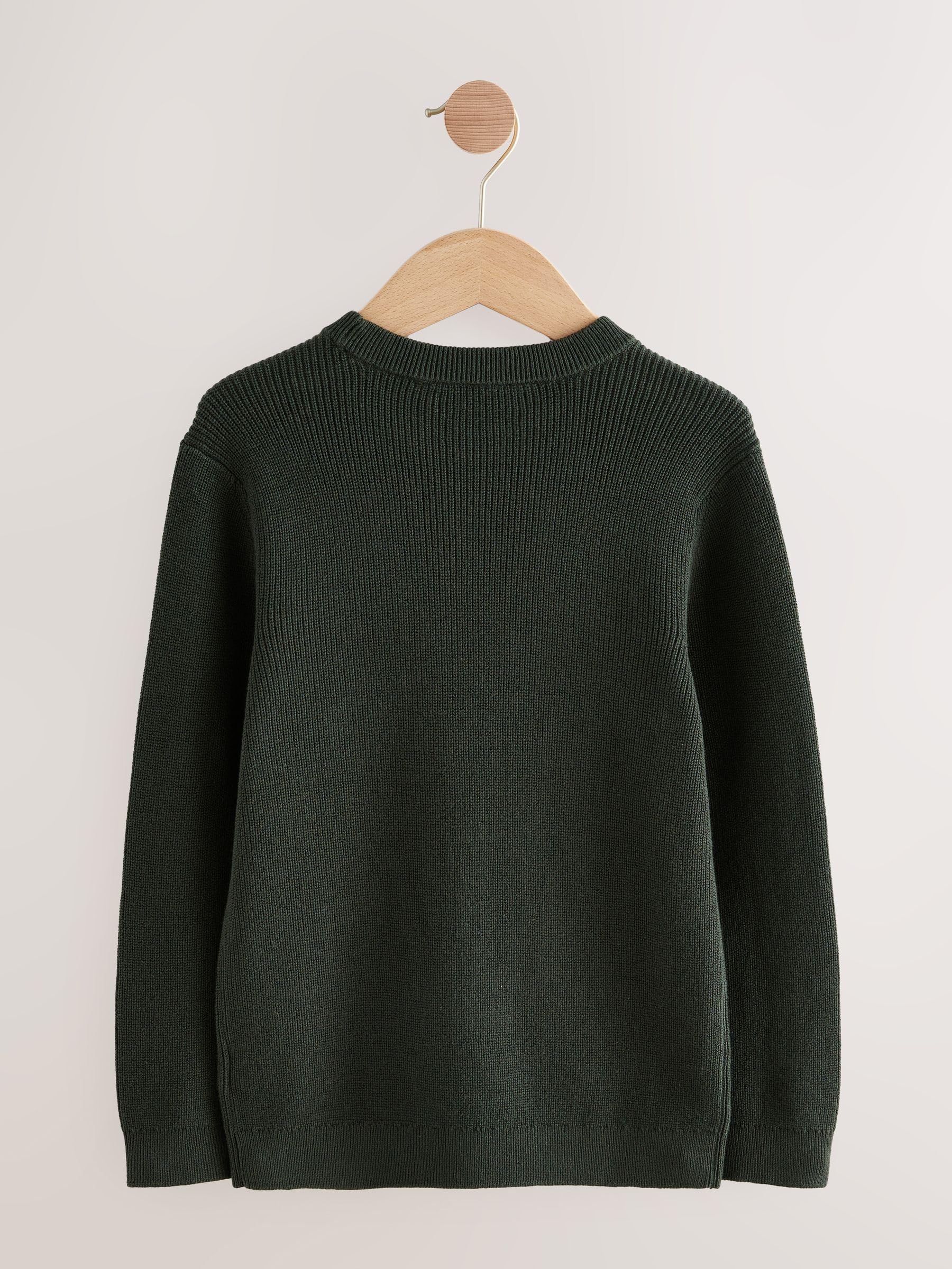 NEXT maglione bambino girocollo 140 cotone cervo