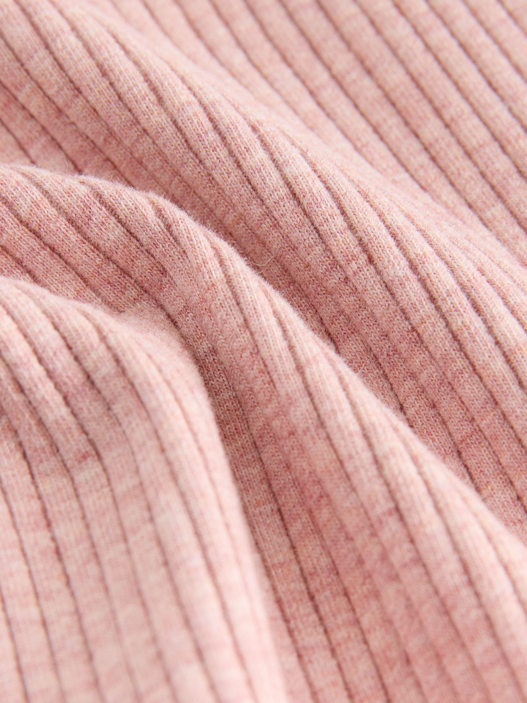 Next completo bambina cardigan coste con cappuccio e leggings 116-122