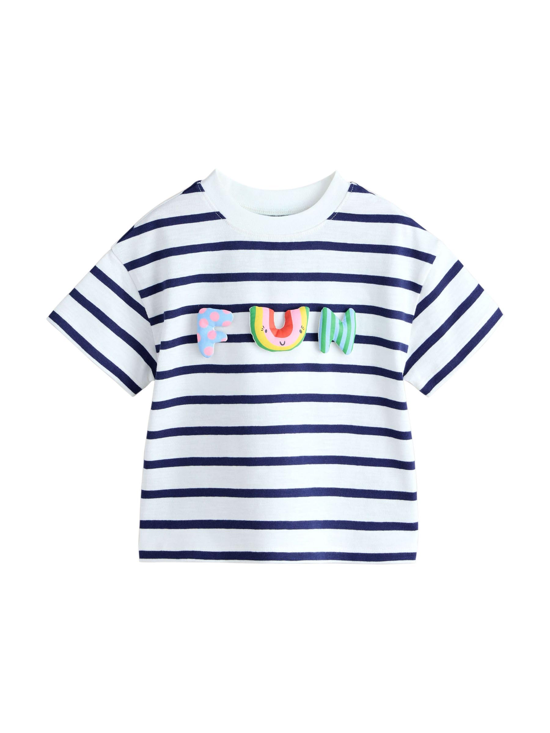 Next t-shirt bambina 4 pezzi cotone uso quotidiano