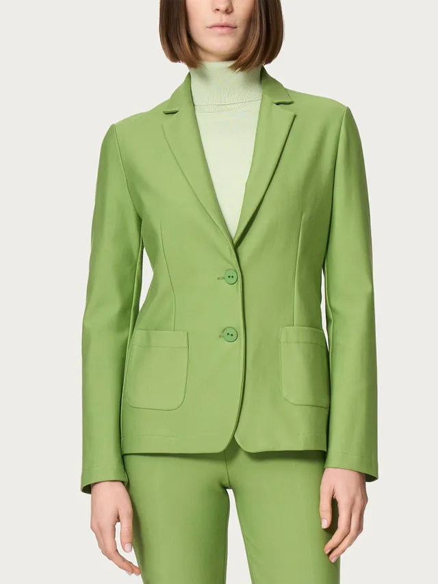 Ragno Compact blazer Piquant Green due bottoni