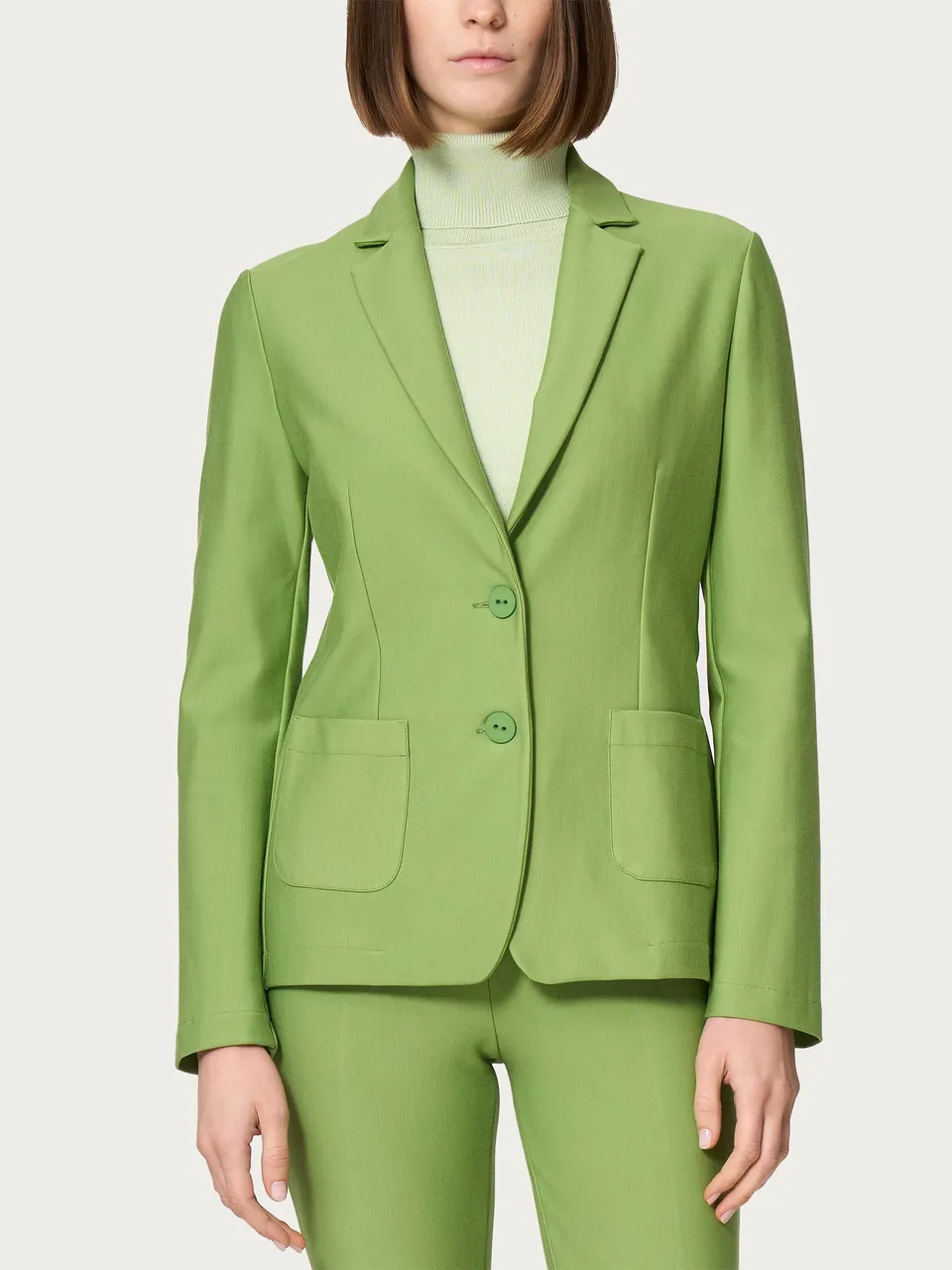 Ragno Compact blazer Piquant Green due bottoni