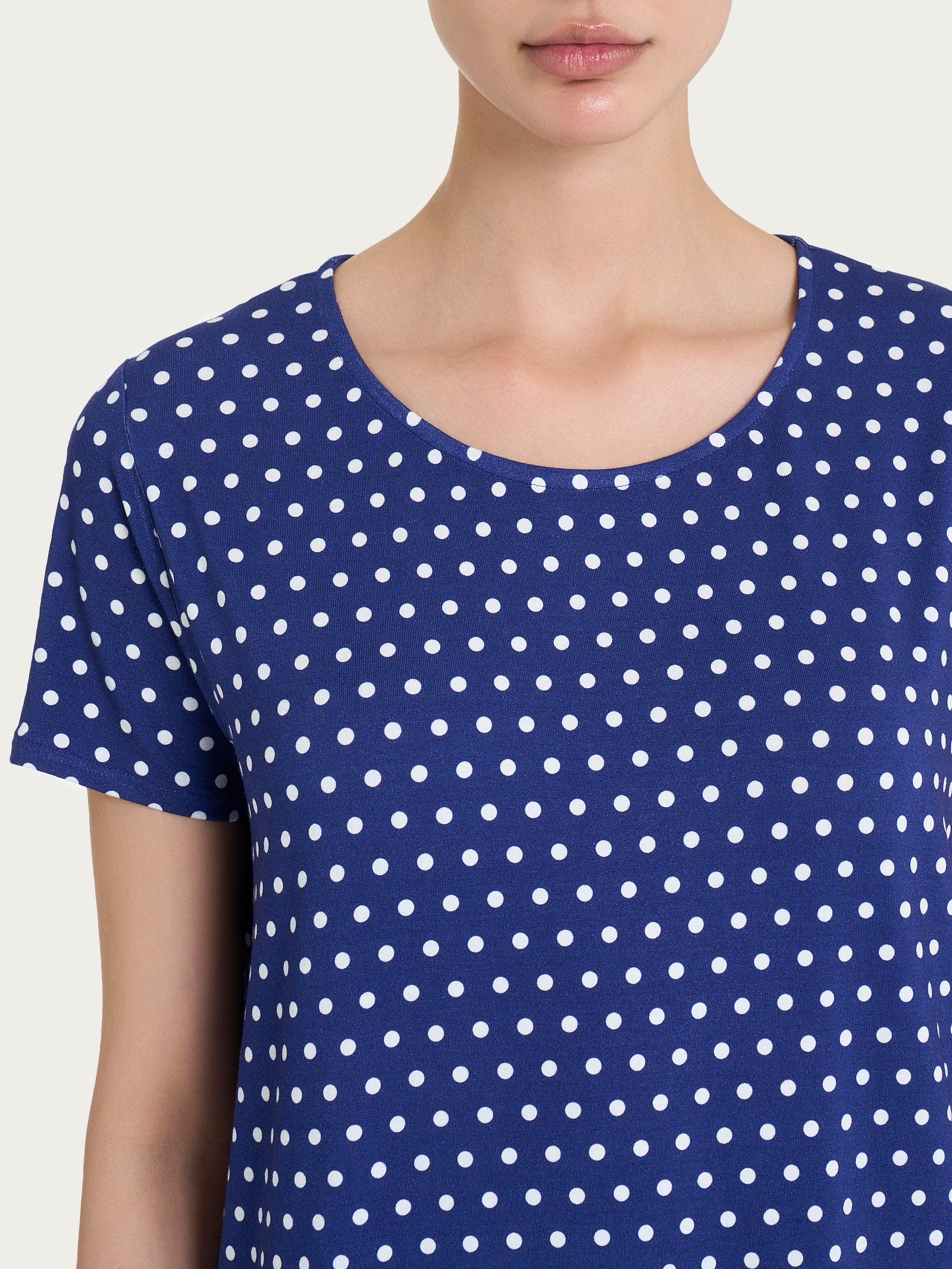 Ragno Viscosa Summer maglietta pois Fant. Blueberry jersey