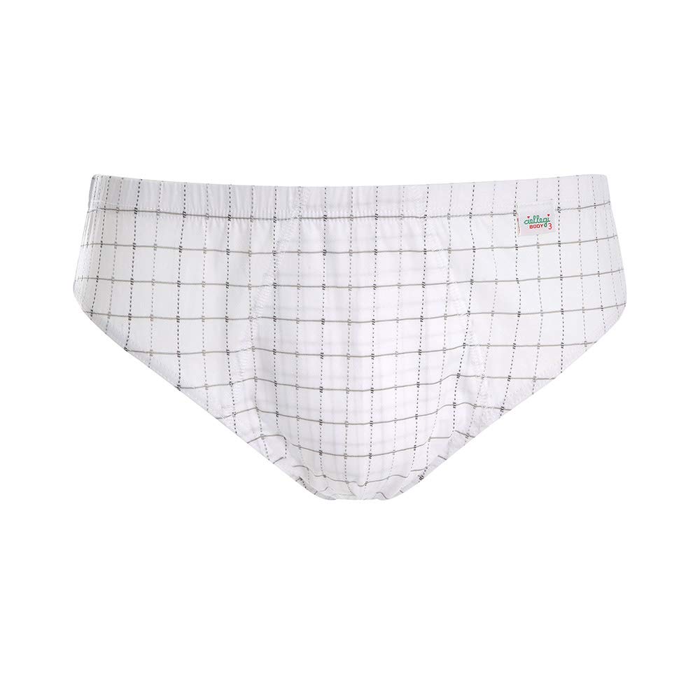 Lady C slip uomo cotone a quadretti taglia L 6 pezzi