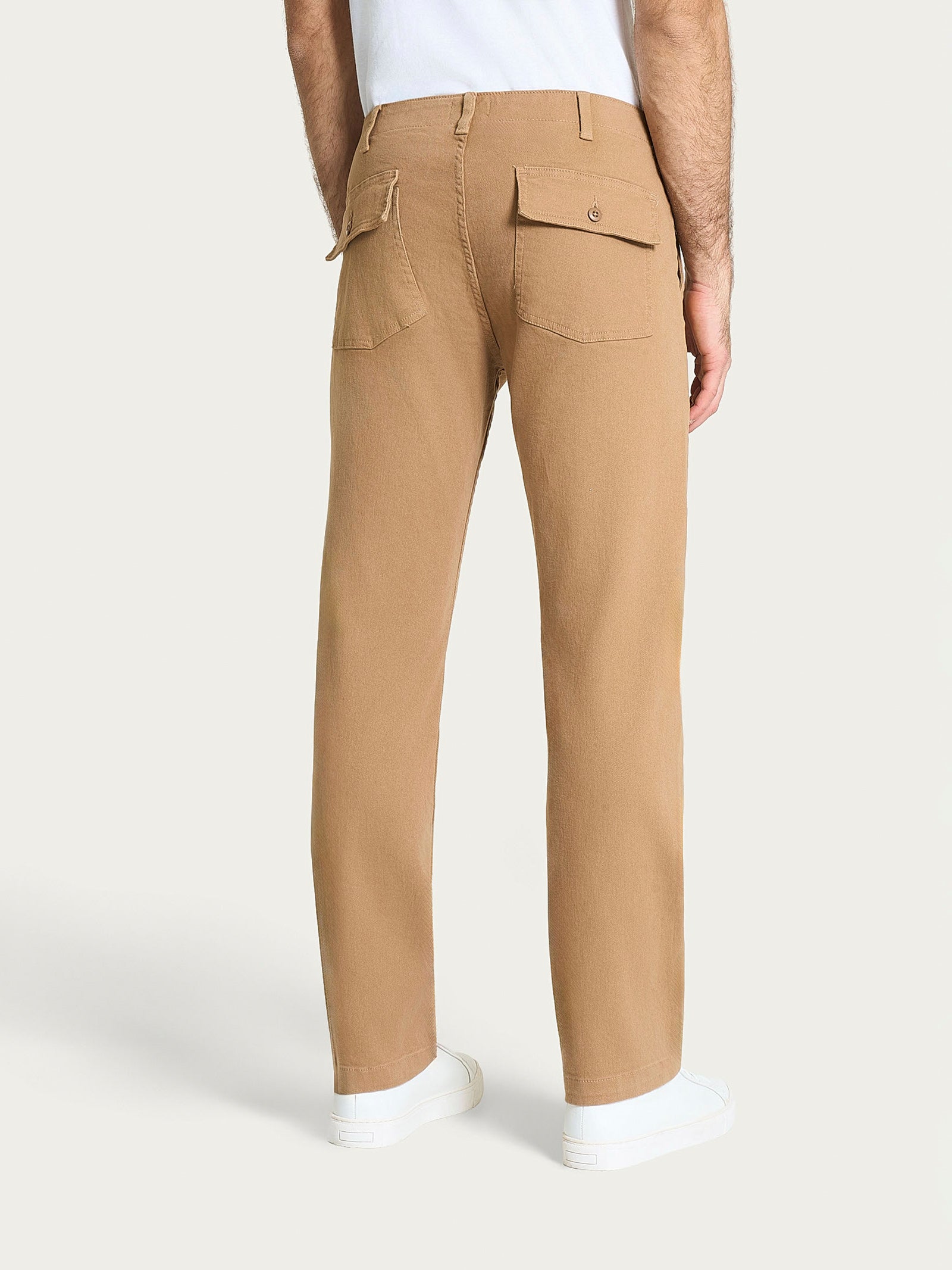 Ragno Raw Twill Pantalone Explorer Uomo Tiger's Eye Cotone