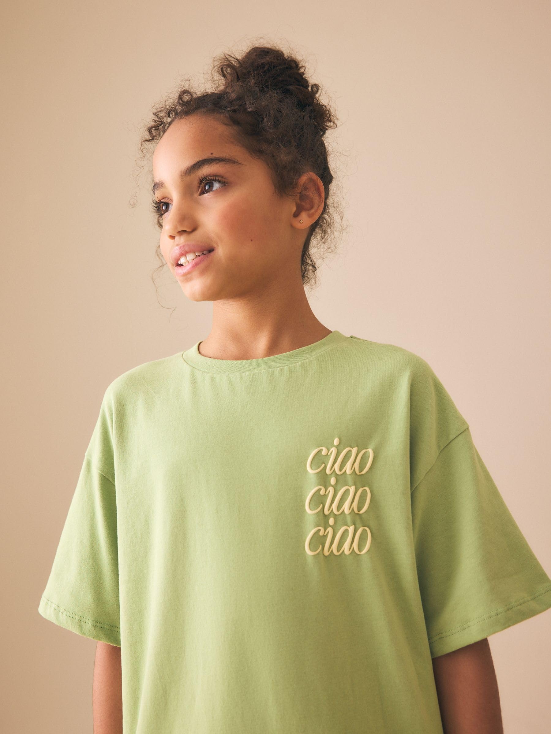 Geo Next Ragazza 4 T-Shirt Stampa Grafica Taglia 152