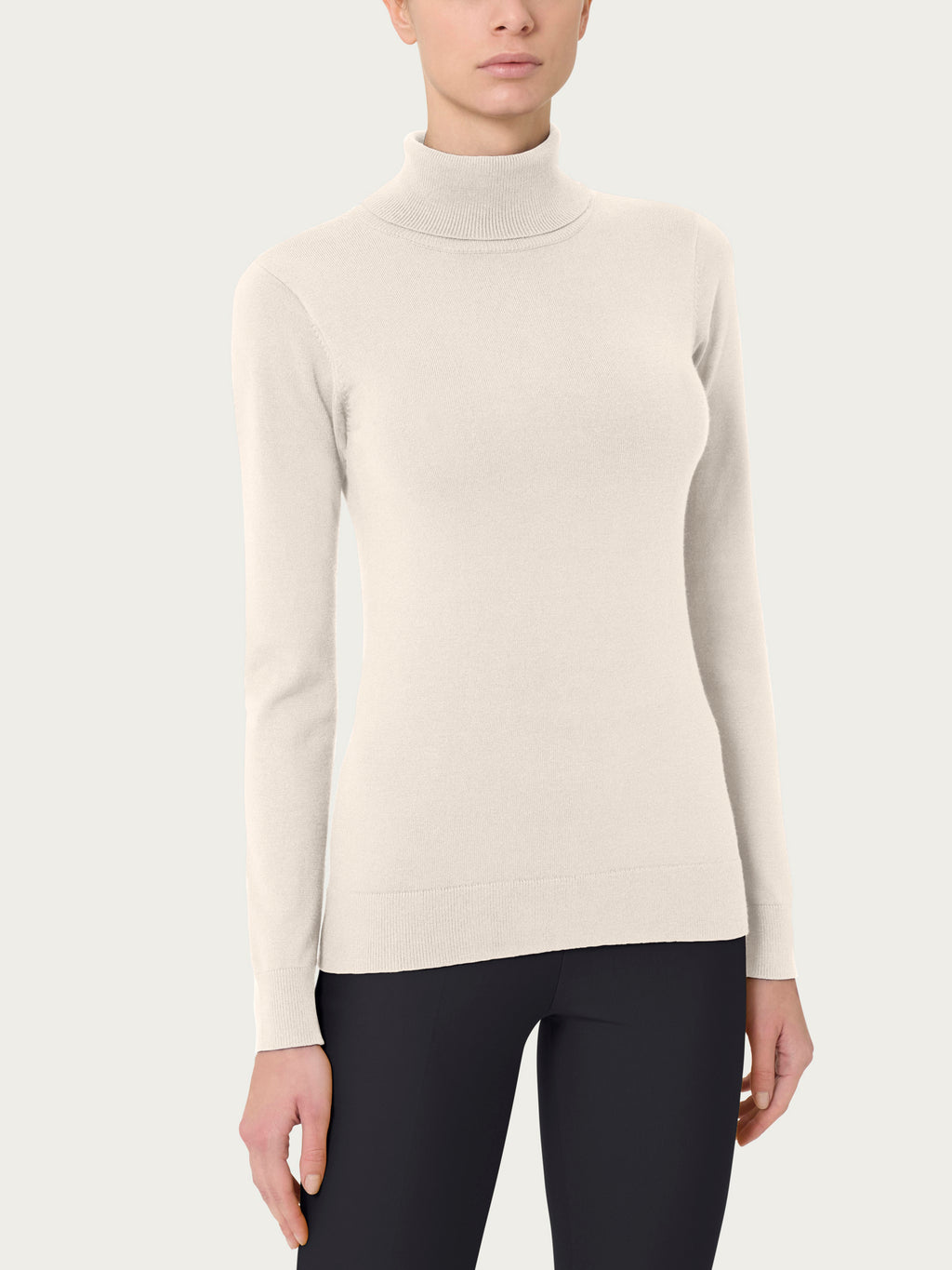 Ragno Four Seasons Dolcevita Champignon Maglia Viscosa Termoregolante