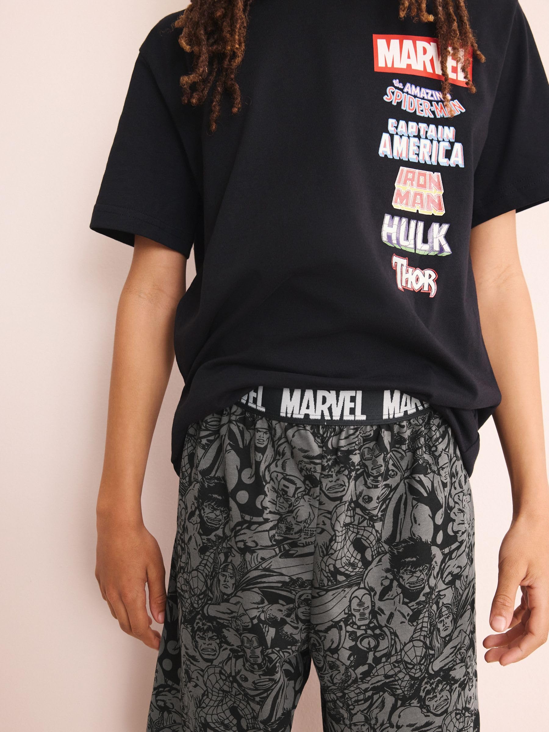 NEXT Ragazzo Marvel pigiami corti 2 pezzi 110 personaggi
