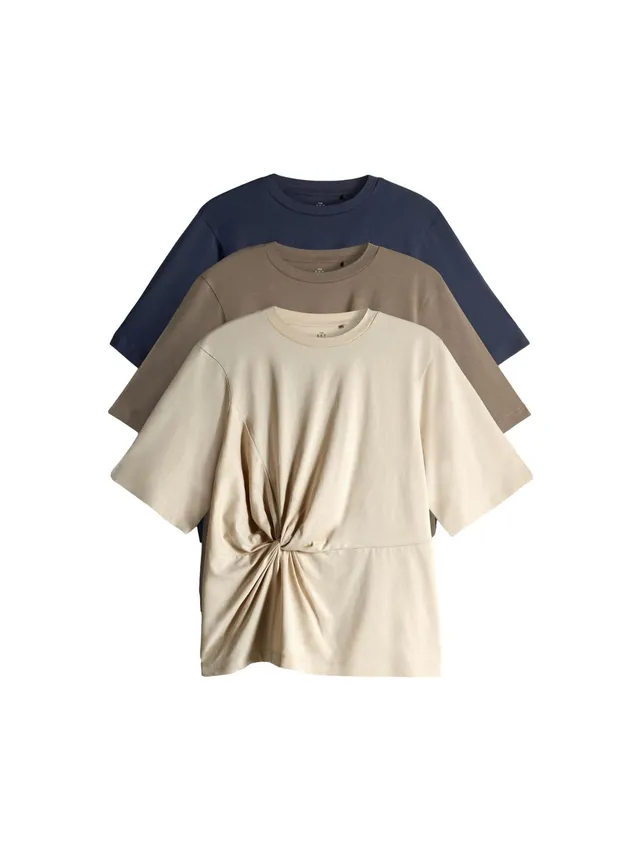 Geo Next The Set T-Shirt con Nodo Donna x3