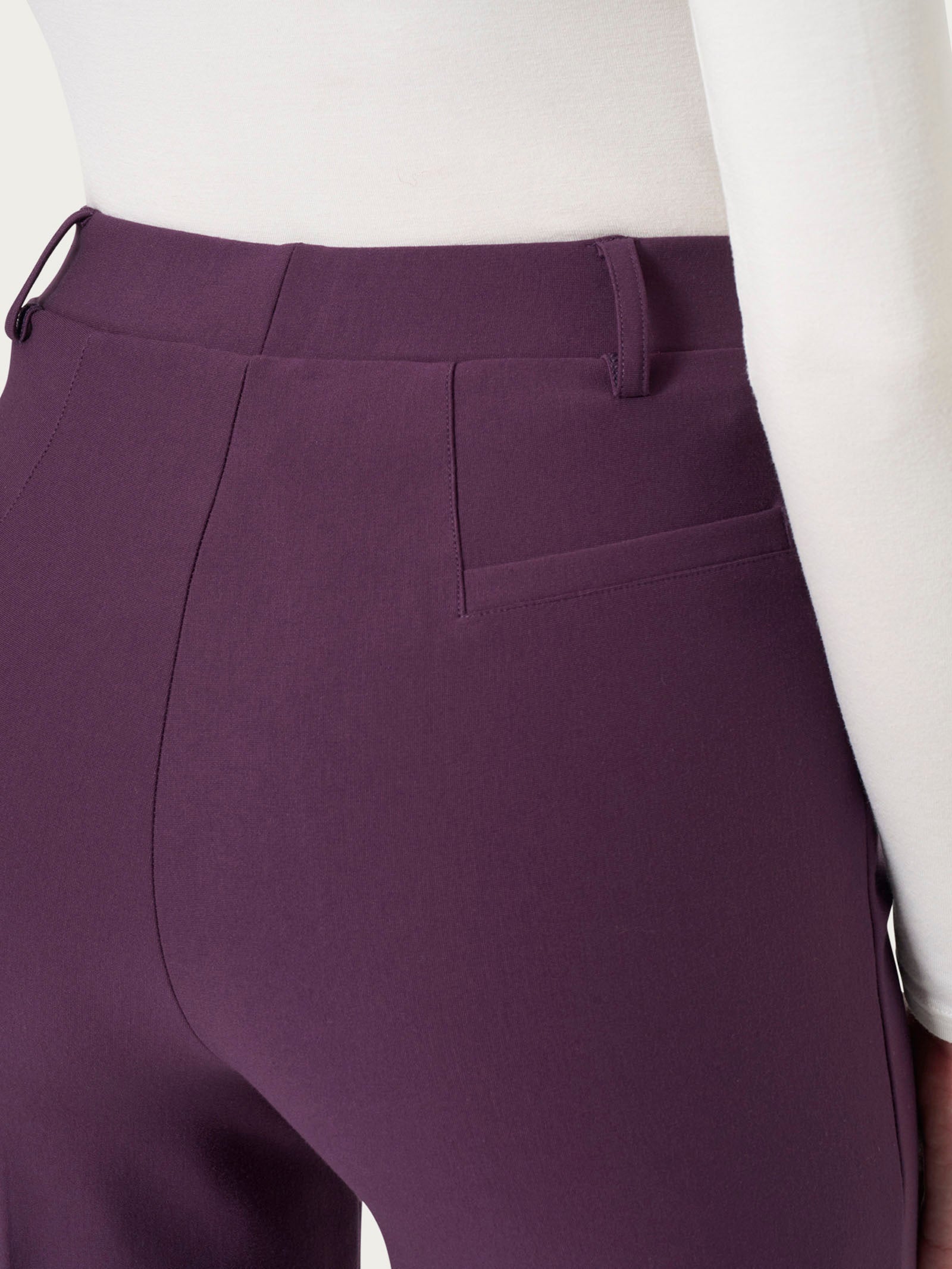 Ragno Compact Pantalone Ampio Plum Perfect Senza Tasche