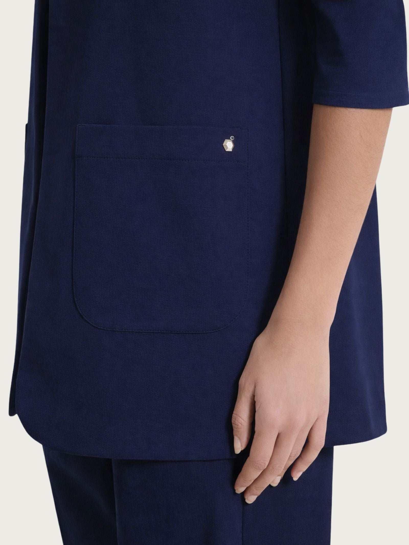 Ragno Compact Light Gilet aperto Bleu
