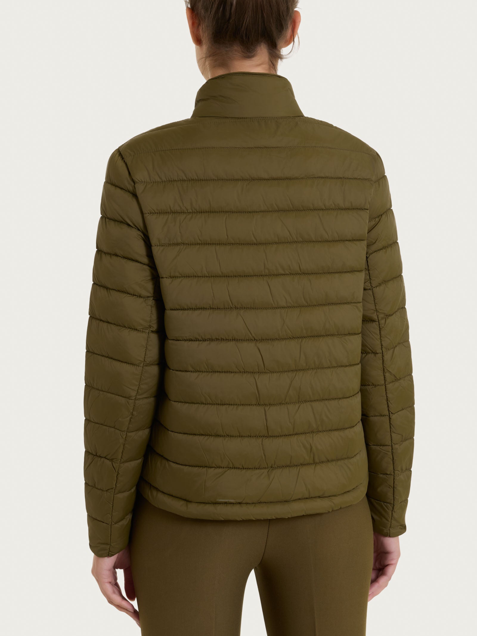 Ragno Vegan Down Piumino Classico Dark Olive leggero