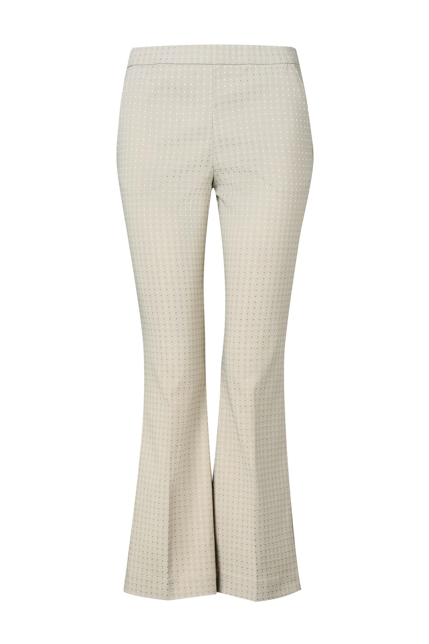 Goldenpoint Kick Flare Micro Pois leggings viscosa svasati