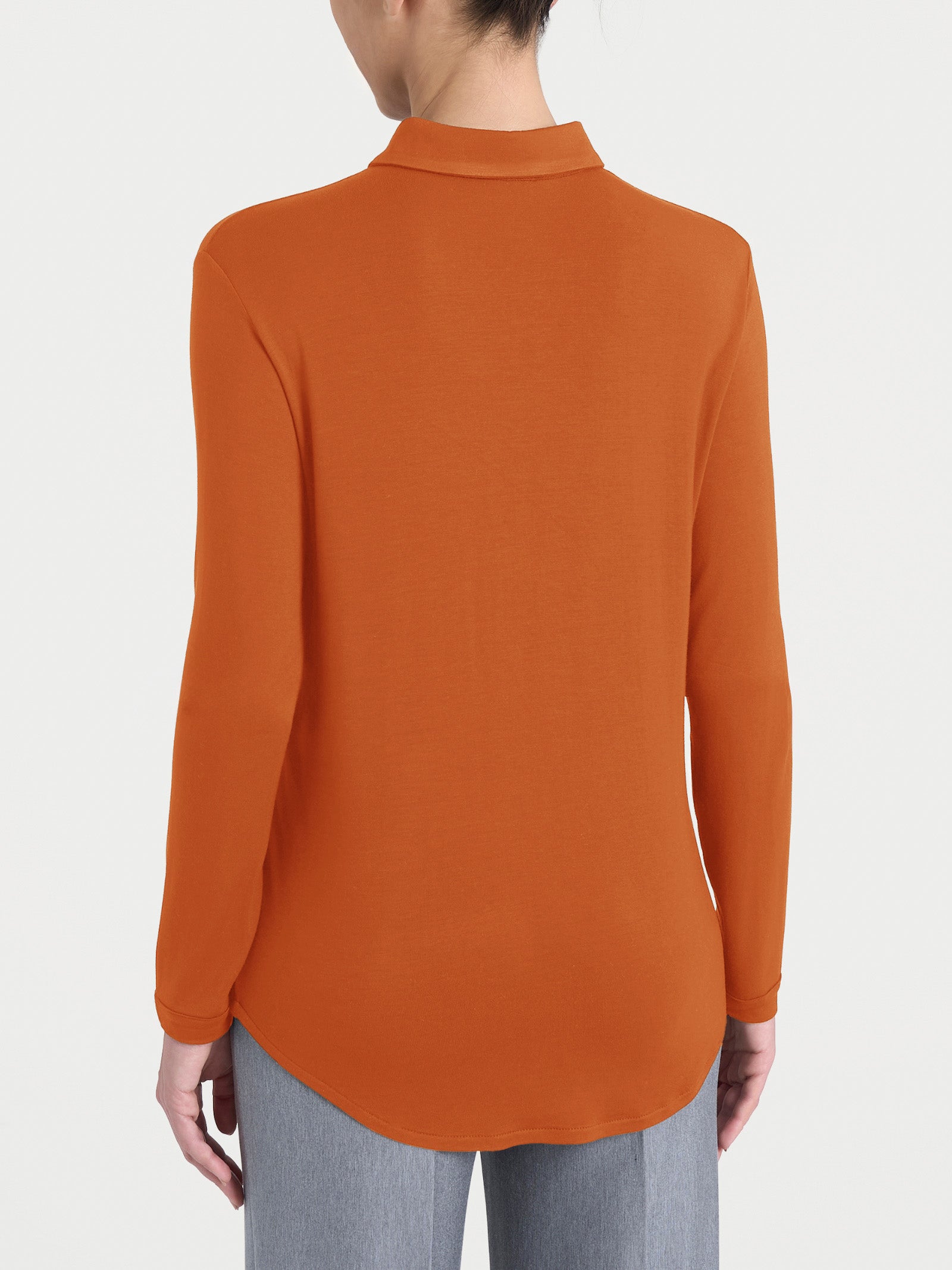 Ragno Viscosa Summer camicia eco viscosa Rust